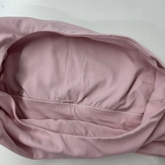 Lululemon Align Asymmetrical Bra Women's Size 14 Pink Light Support One Shoulder - Picture 6 of 7